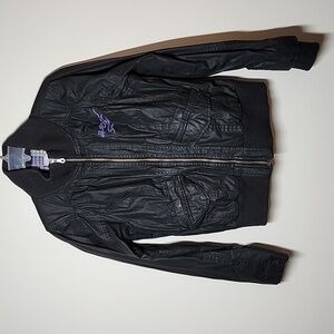 Harley Davidson Cotton Poly Motorcycle Jacket Riding Jacket Bikercore Womens med